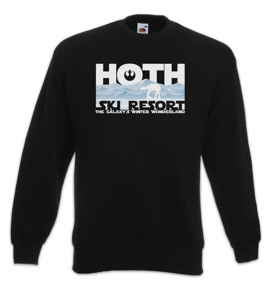 Urban Backwoods Sweatshirt Hoth Ski Resort Sweatshirt Rebel Star Movie Sterne Tatooine Krieg Moon (1-tlg) Imperium Wars Jabba Retro von Urban Backwoods