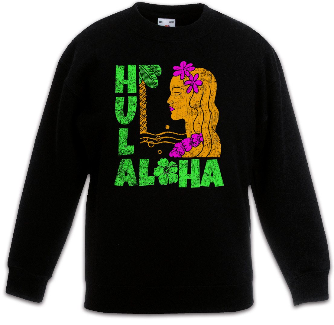 Urban Backwoods Sweatshirt Hula Girl Kinderpullover Aloha Island Tiki Bar Strand Sailor Beach (1-tlg) Grill Restaurant Caribbean Karibik von Urban Backwoods
