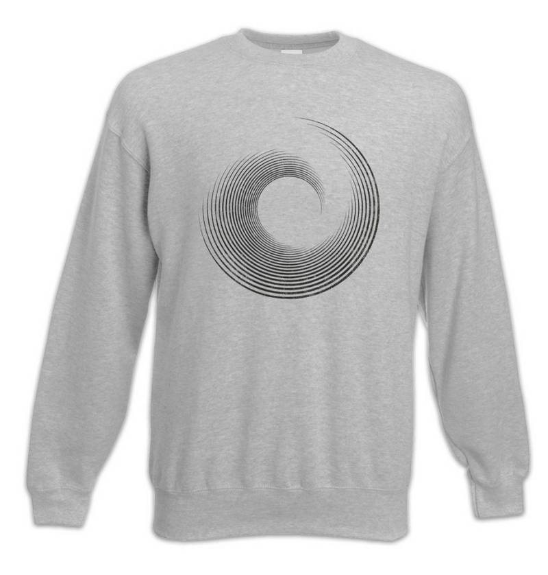 Urban Backwoods Sweatshirt Hypno Circle II Sweatshirt Kreis Magic Kreisel Spirale Hypnose (1-tlg) Hypnotiseur Maze Labyrinth Esoterik von Urban Backwoods