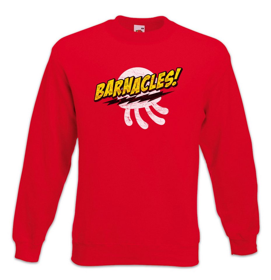 Urban Backwoods Sweatshirt Jellyfishing Barnacles Sweatshirt Big Sitcom Nerd Bang Geek Gamer (1-tlg) Theory Sheldon Fan Cooper von Urban Backwoods
