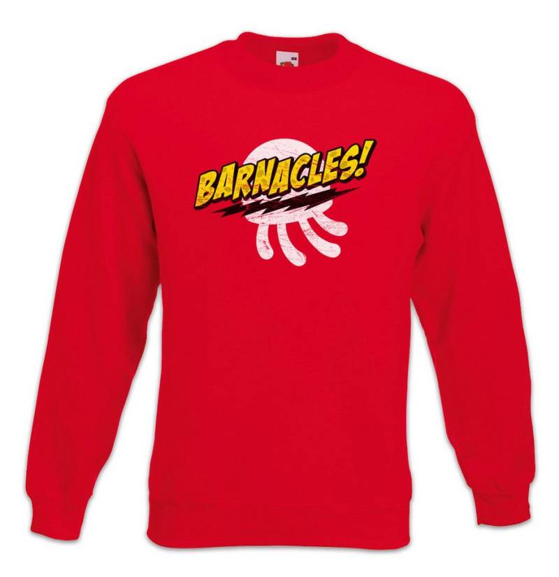 Urban Backwoods Sweatshirt Jellyfishing Barnacles Sweatshirt Big Sitcom Nerd Bang Geek Gamer (1-tlg) Theory Sheldon Fan Cooper von Urban Backwoods