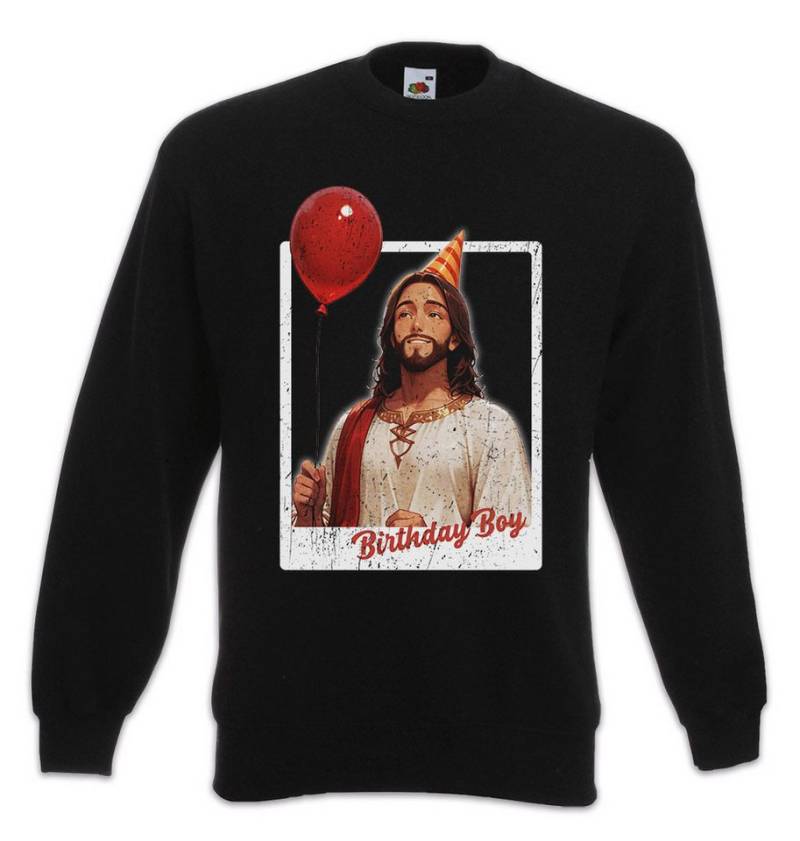 Urban Backwoods Sweatshirt Jesus Birthday Boy Sweatshirt Holy Christus Christmas X-Mas (1-tlg) Weihnachten Merry Christ Santa von Urban Backwoods