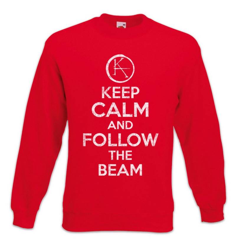 Urban Backwoods Sweatshirt Keep Calm And Follow The Beam Sweatshirt Der Dunkle The Dark Turm (1-tlg) Insignia Logo Tower Sign von Urban Backwoods