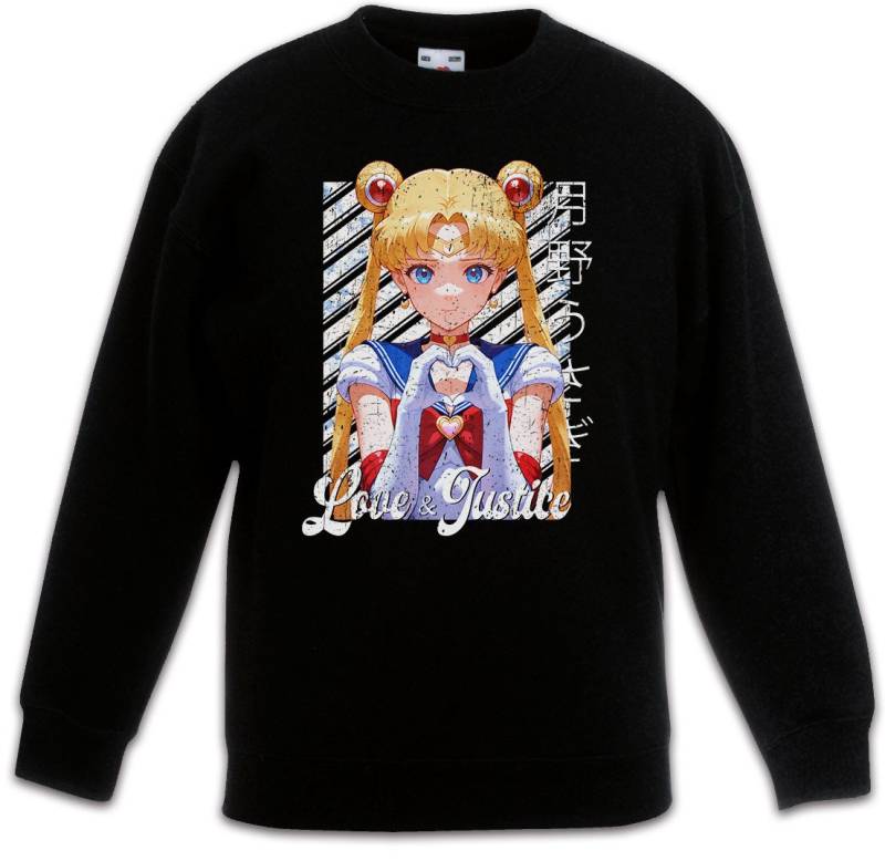 Urban Backwoods Sweatshirt Love And Justice Kinderpullover Anime Sailor Girl Usagi Tsukino (1-tlg) Princess Serenity Moon Wild von Urban Backwoods