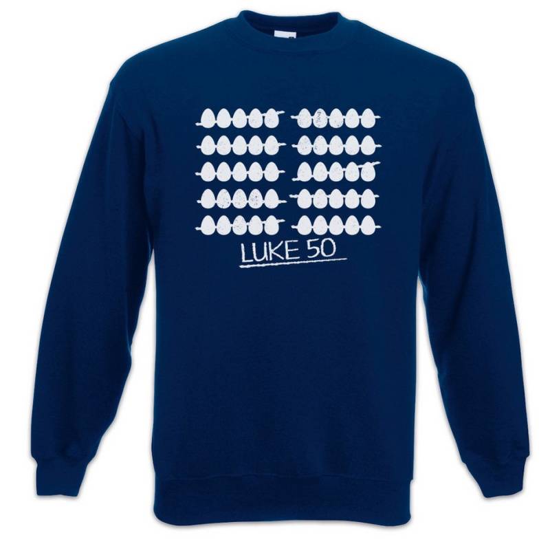 Urban Backwoods Sweatshirt Luke Egg Eating Sweatshirt Der Luke Unbeugsame Jackson Dragline Cool (1-tlg) Lucille Hand Luke Luke von Urban Backwoods