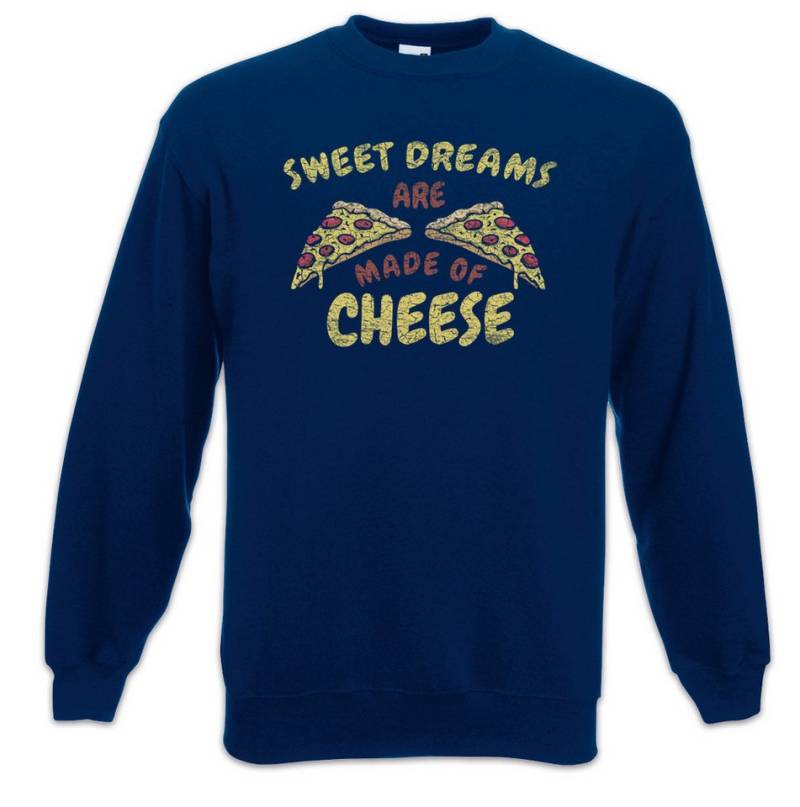 Urban Backwoods Sweatshirt Made Of Cheese Sweatshirt Pizza Maker Bäcker Hawaii Pizzeria Ananas (1-tlg) Kult Cult Tratorria Symbol von Urban Backwoods