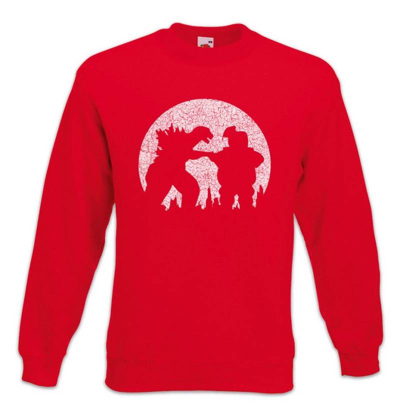 Urban Backwoods Sweatshirt Marshzilla II Sweatshirt Godzilla Ghost Geek Nerd Marshmallow Japan (1-tlg) Man Busters Nippon Tokyo von Urban Backwoods