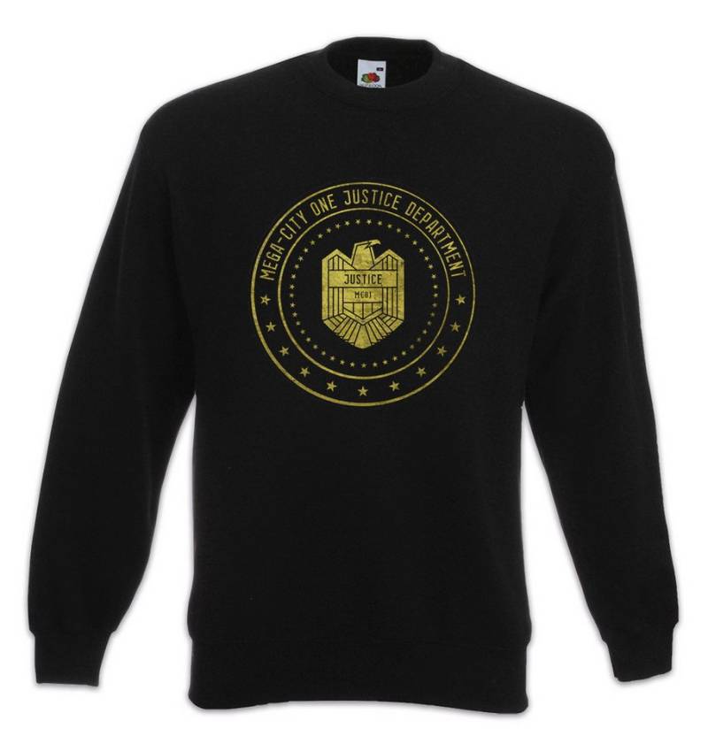 Urban Backwoods Sweatshirt Mega City One Justice Dept Logo II Sweatshirt Judge Comic Dredd (1-tlg) Justice Department Eagle Symbol von Urban Backwoods
