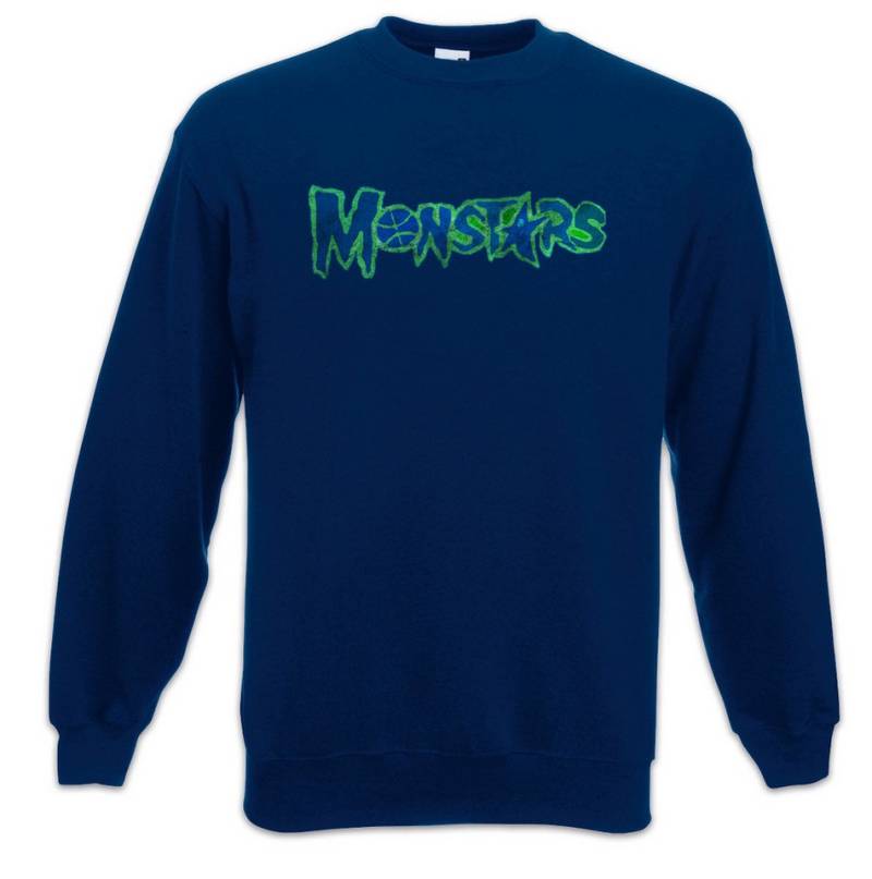 Urban Backwoods Sweatshirt Monstars Sweatshirt Space Sign Symbol Logo Zeichen Jam Basketball (1-tlg) Monsters Team Mannschaft Squad von Urban Backwoods