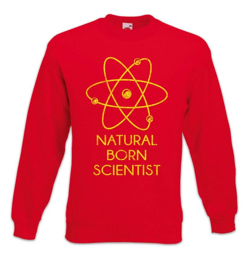 Urban Backwoods Sweatshirt Natural Born Scientist Sweatshirt Lehrer Fun Teacher Professor Nerd (1-tlg) Geek Science Professor Uni von Urban Backwoods