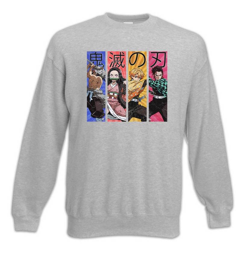 Urban Backwoods Sweatshirt Nezuko TanjiroSweatshirt Child's Mörderpuppe Chucky Play Halloween (1-tlg) Blood Bloody Blutig Blut von Urban Backwoods