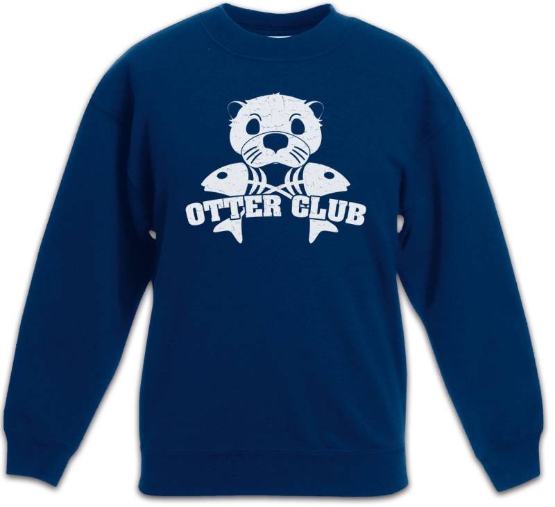 Urban Backwoods Sweatshirt Otter Club Kinderpullover Patch Biker MC Wildlife lontra Nutria (1-tlg) Fischotter Seeotter Viral Meme von Urban Backwoods