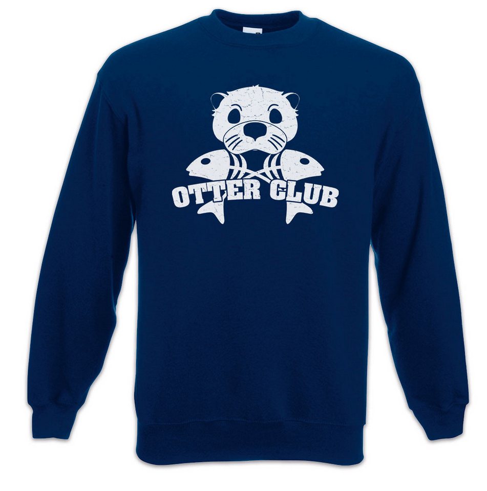 Urban Backwoods Sweatshirt Otter Club Sweatshirt Patch Biker MC Wildlife lontra Nutria Fischotter (1-tlg) Seeotter Viral Meme Flussotter von Urban Backwoods