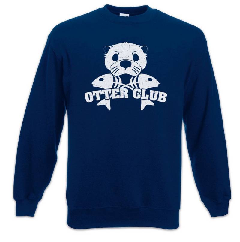Urban Backwoods Sweatshirt Otter Club Sweatshirt Patch Biker MC Wildlife lontra Nutria Fischotter (1-tlg) Seeotter Viral Meme Flussotter von Urban Backwoods