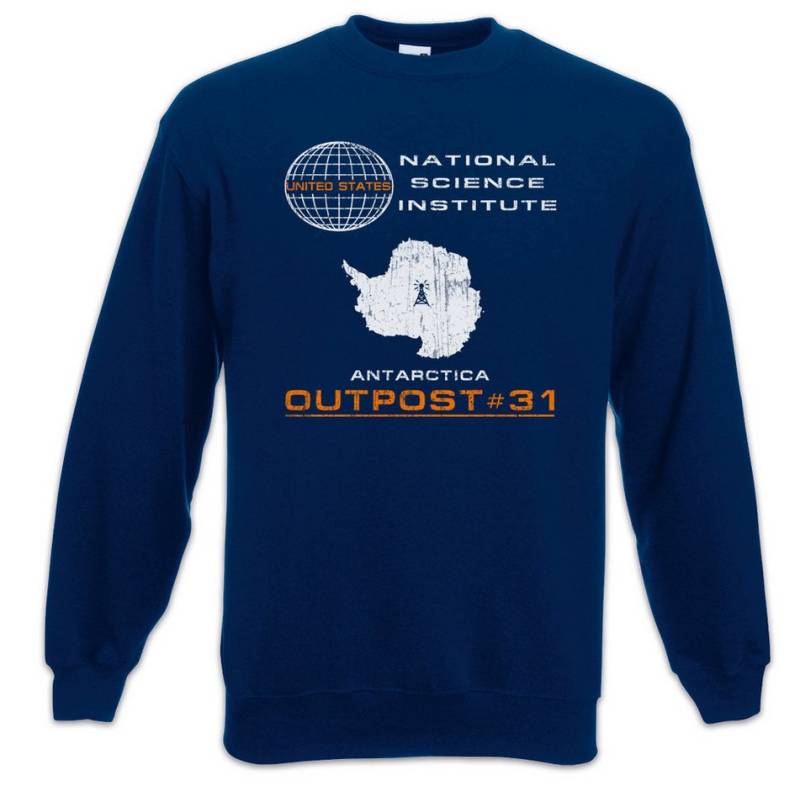 Urban Backwoods Sweatshirt Outpost 31 Sweatshirt Das Ding The Symbol Logo Thing Cthulhu 666 Aus (1-tlg) Einer Anderen Welt von Urban Backwoods