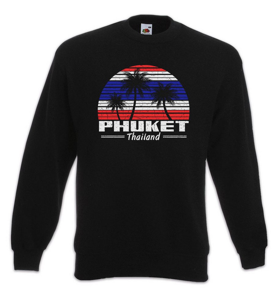 Urban Backwoods Sweatshirt Phuket Thailand Sweatshirt Thai Patong Beach Phi Phi Islands Muay Big (1-tlg) Buddha Insel Island von Urban Backwoods