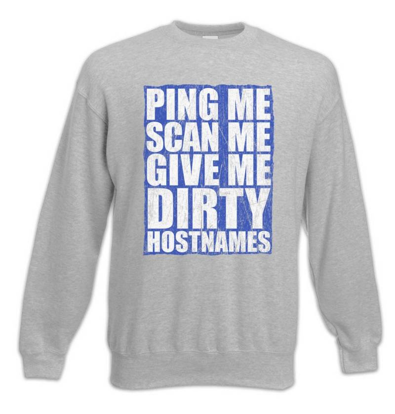 Urban Backwoods Sweatshirt Ping Me Scan Me Sweatshirt Internet Programmierer PC IT Informatiker (1-tlg) Computer Science Admin Sysadmin von Urban Backwoods
