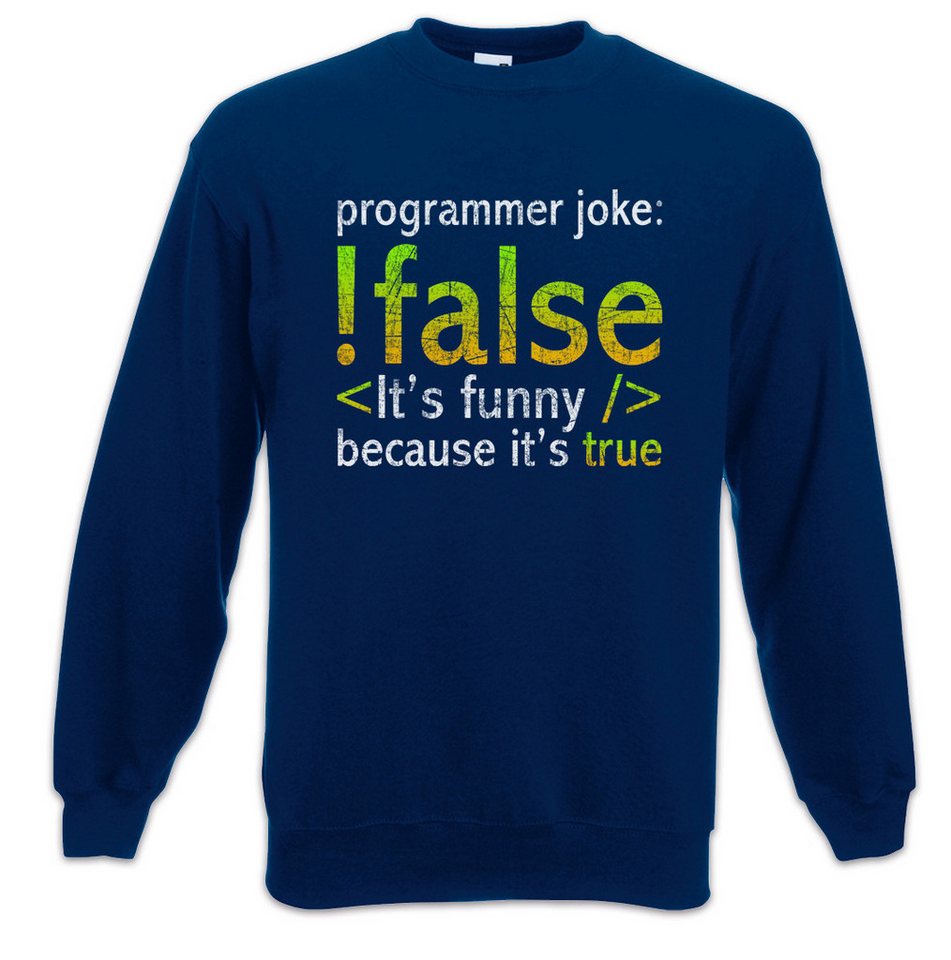 Urban Backwoods Sweatshirt Programmer Joke Sweatshirt Informatiker Informatik Computer Science (1-tlg) Scientist Internet Fun Nerd von Urban Backwoods