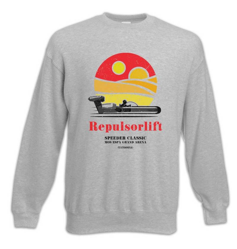 Urban Backwoods Sweatshirt Repulsorlift Landspeeder Sweatshirt Luke Star Rebel Skywalker Wars (1-tlg) Alliance Allianz Imperium Vader von Urban Backwoods