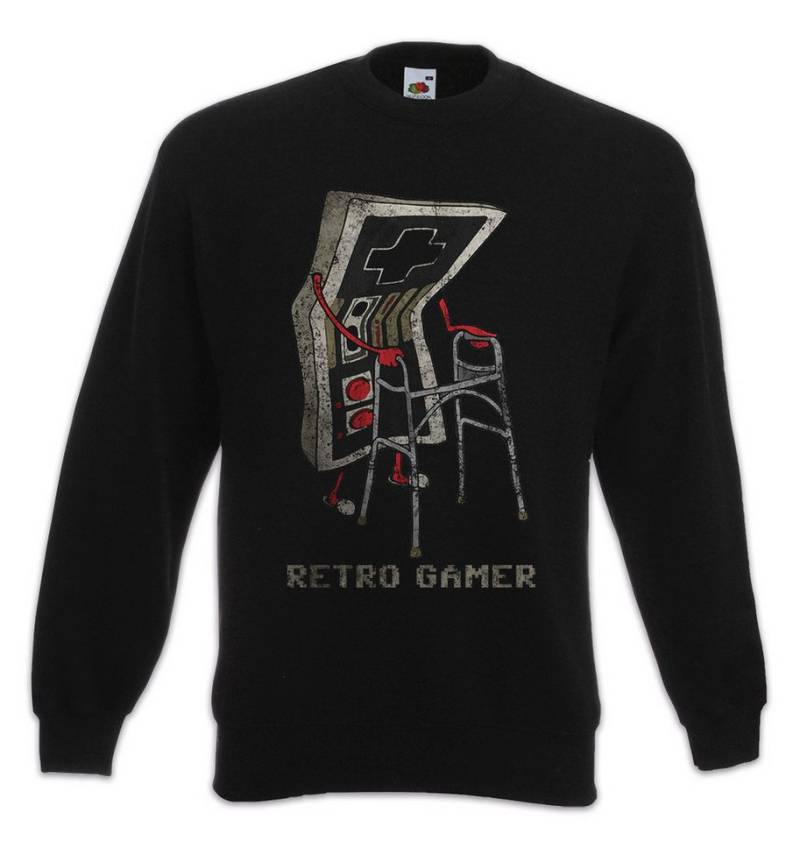 Urban Backwoods Sweatshirt Retro Gamer Sweatshirt Gaming Admin PC Informatik Informatiker Fun (1-tlg) Grandfather Opa Nerd von Urban Backwoods