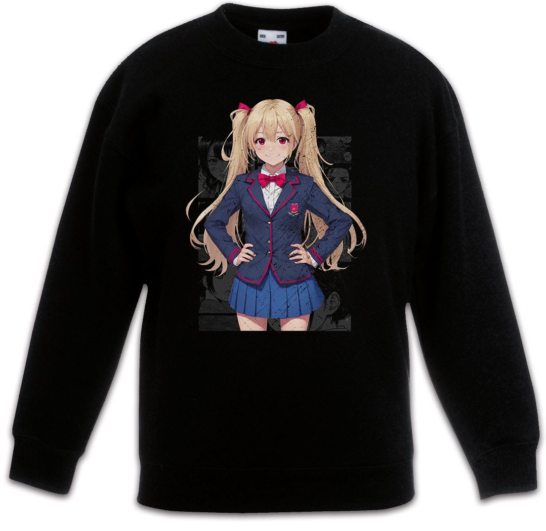 Urban Backwoods Sweatshirt Ruby Girl Kinderpullover Anime Ko Hoshino Oshi No Sarina Tendouji The (1-tlg) Idol's Children Pop Idols von Urban Backwoods