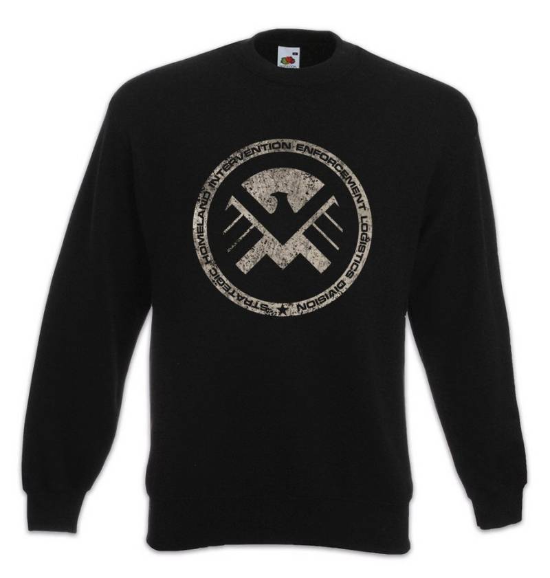 Urban Backwoods Sweatshirt S.H.I.E.L.D. Vintage Logo III Sweatshirt Nick SHIELD Fury Hydra Sign (1-tlg) Symbol Agent Of Sergeant von Urban Backwoods