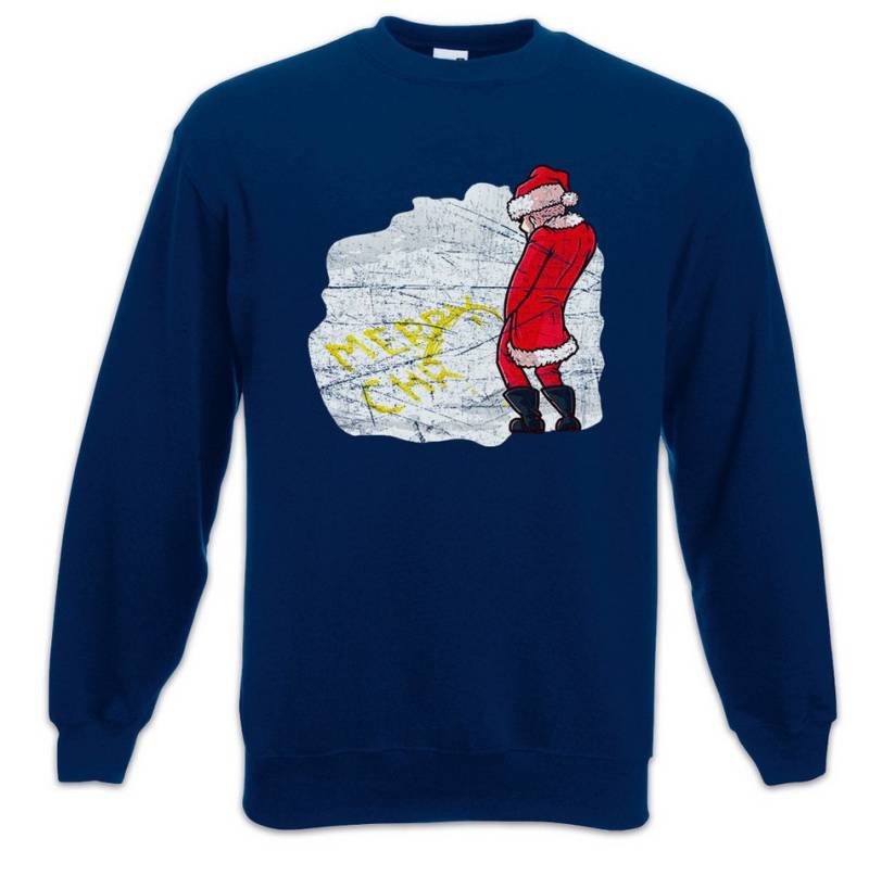 Urban Backwoods Sweatshirt Santa Snow Sweatshirt Bad Weihnachtsmann Santa Fun Clause Weihnachten (1-tlg) Xmas Let it Snow von Urban Backwoods
