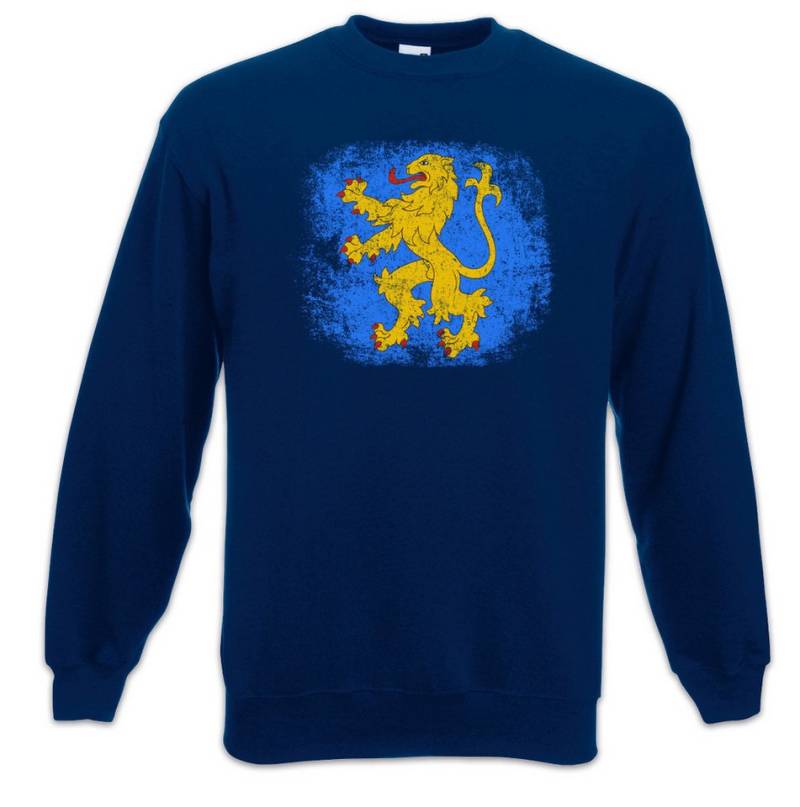Urban Backwoods Sweatshirt Sheldon Appartment Flag Lion Sweatshirt Big Geek Flagge Bang Freak (1-tlg) TBBT Theory Fahne Logo von Urban Backwoods