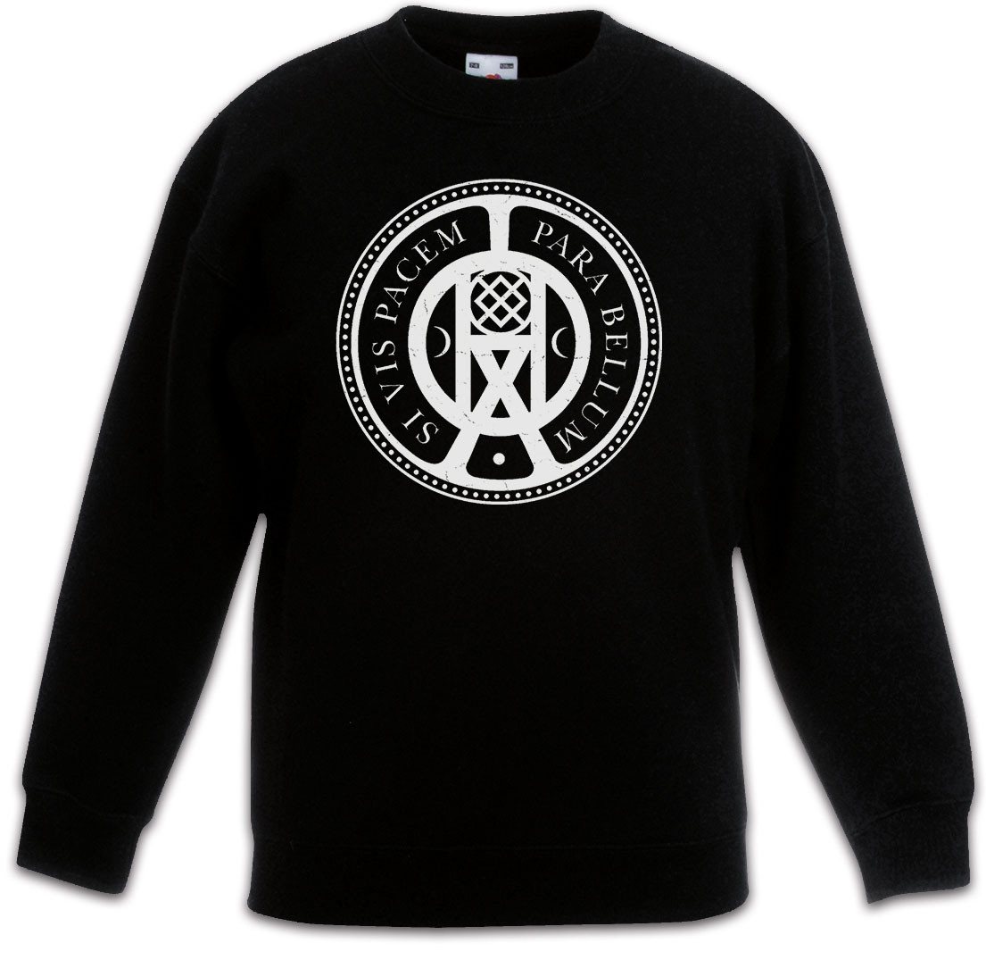 Urban Backwoods Sweatshirt Si Vis Pacem Para Bellum Patch Kinderpullover John Gun-Fu Wick Series (1-tlg) Movie Assassin Hitman Continental von Urban Backwoods