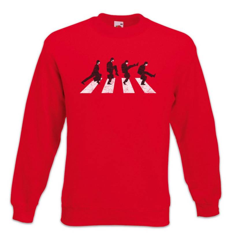 Urban Backwoods Sweatshirt Silly Walk Road Sweatshirt Monty Fun Ministry of Python Walks Fun (1-tlg) Ministerium für alberne Gänge von Urban Backwoods