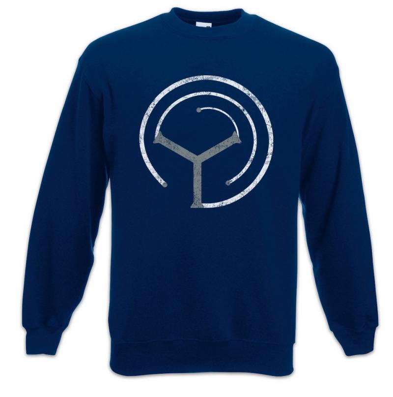 Urban Backwoods Sweatshirt Sinner Labyrinth I Sweatshirt The Sinner Logo Symbol Sign Labyrinth (1-tlg) Esoterik Mystik Spirale Hypnose von Urban Backwoods