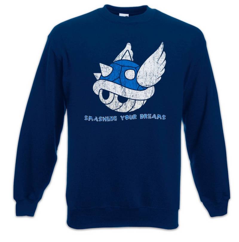 Urban Backwoods Sweatshirt Smashing Your Dreams Sweatshirt Super Gamer Games Geek Mario Fun Nerd (1-tlg) Gaming Luigi Kart von Urban Backwoods