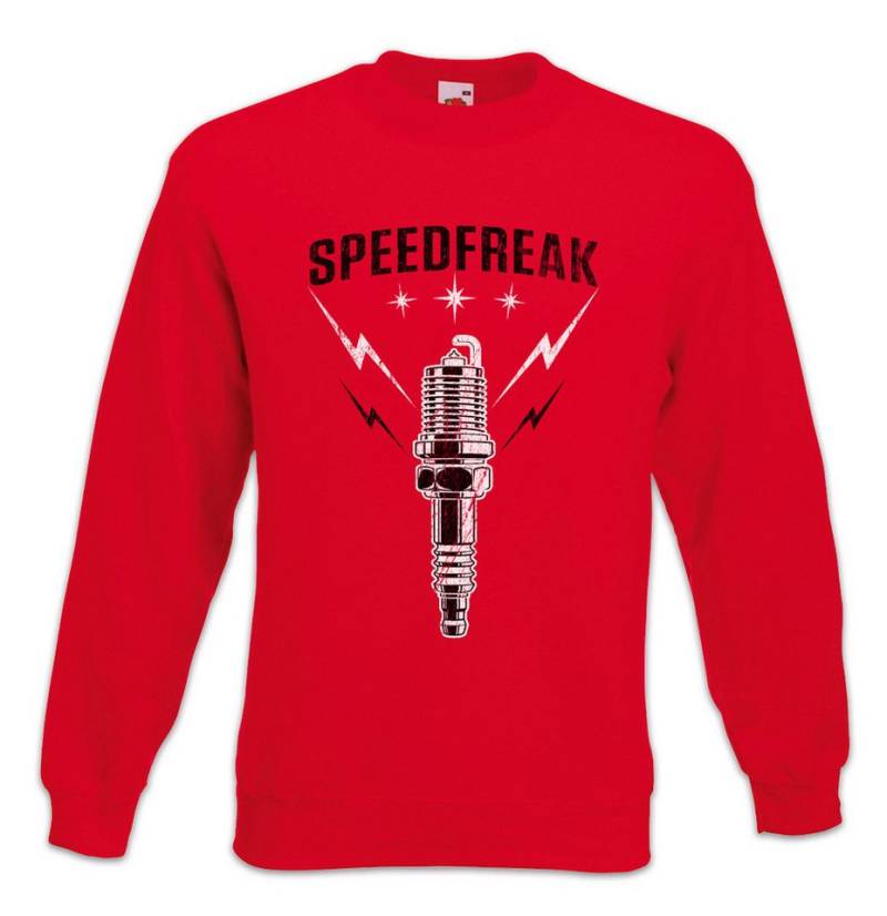 Urban Backwoods Sweatshirt Speedfreak Sweatshirt Race Racing Car Auto Driver Racer Biker Petrol (1-tlg) Head Fun Engine Top von Urban Backwoods
