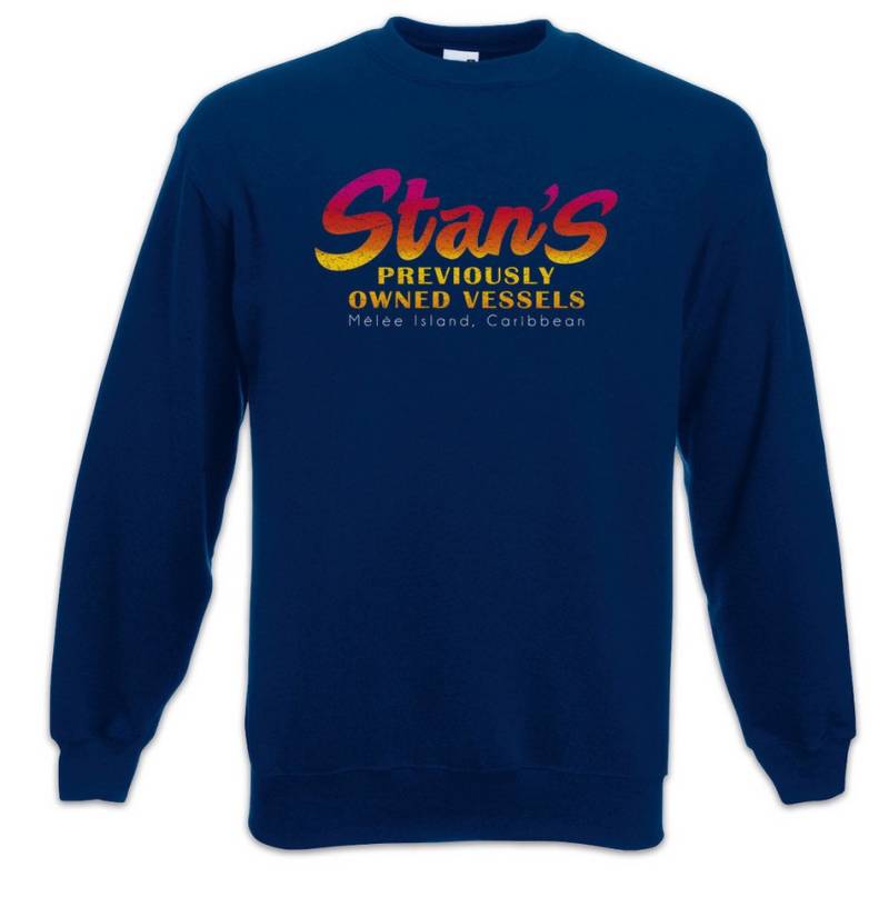 Urban Backwoods Sweatshirt Stan's Sweatshirt The Game Secret Carribean Of Monkey Nerd Island Logo (1-tlg) Symbol Sign Gamer von Urban Backwoods