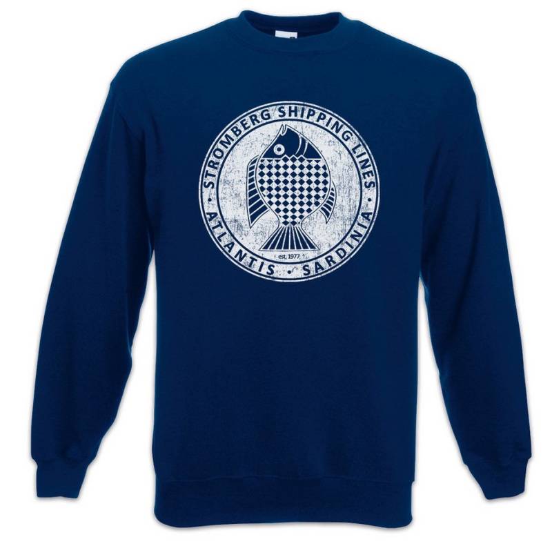 Urban Backwoods Sweatshirt Stromberg Shipping Lines Sweatshirt Karl MI6 Agent James The Spy Bond (1-tlg) Logo Symbol Sign von Urban Backwoods