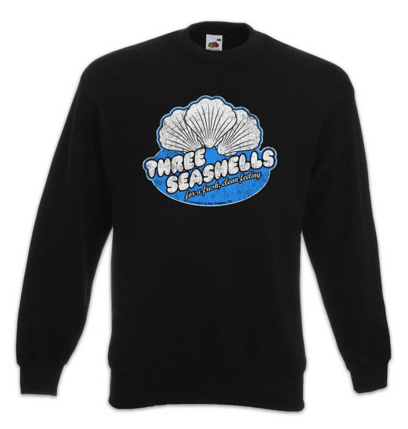 Urban Backwoods Sweatshirt Three Seashells Sweatshirt Demolition Drei Muscheln Toilette Klo (1-tlg) Toilett Man Movie Film von Urban Backwoods