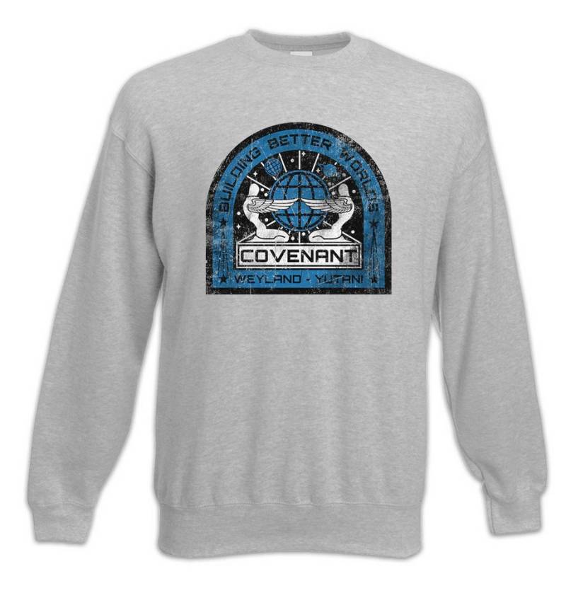 Urban Backwoods Sweatshirt USCSS Covenant Patch Sweatshirt Prometheus Nostromo Weyland Alien Saga (1-tlg) Yutani Aliens von Urban Backwoods