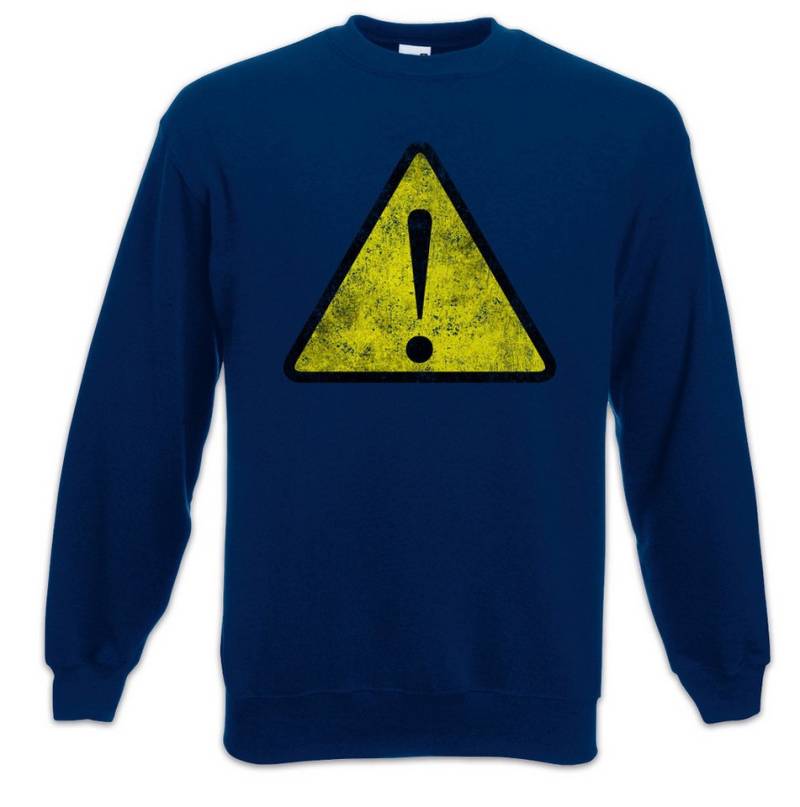 Urban Backwoods Sweatshirt Warning Sign I Sweatshirt Symbol Logo Insignia USA Zeichen Caution (1-tlg) Danger Biohazard Restricted Area von Urban Backwoods