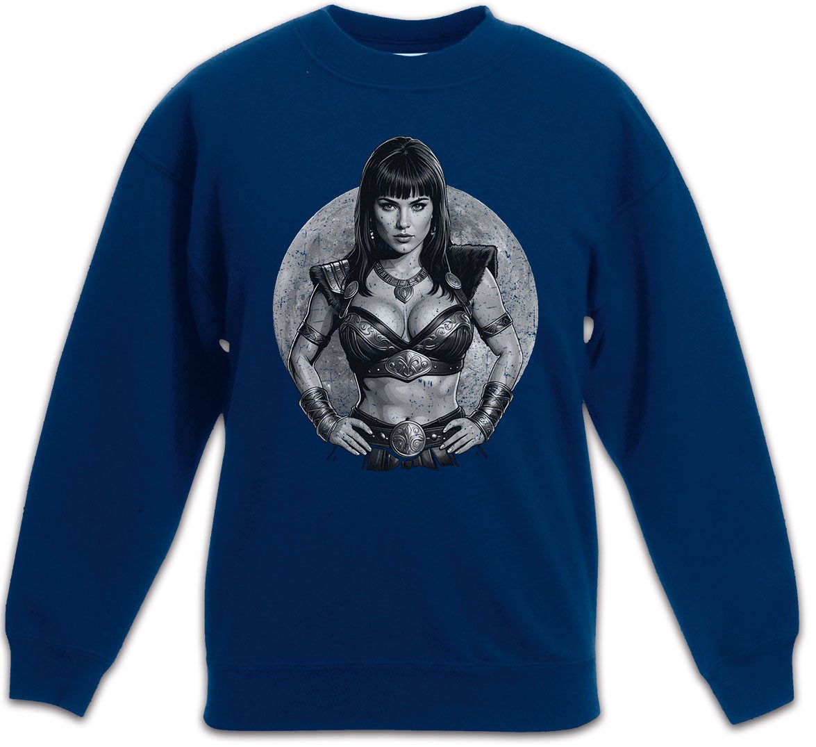 Urban Backwoods Sweatshirt Warrior Pricess Moon Kinderpullover Girl Barbarian Xena Woman Conan TV (1-tlg) Series Serie 90s Icon von Urban Backwoods