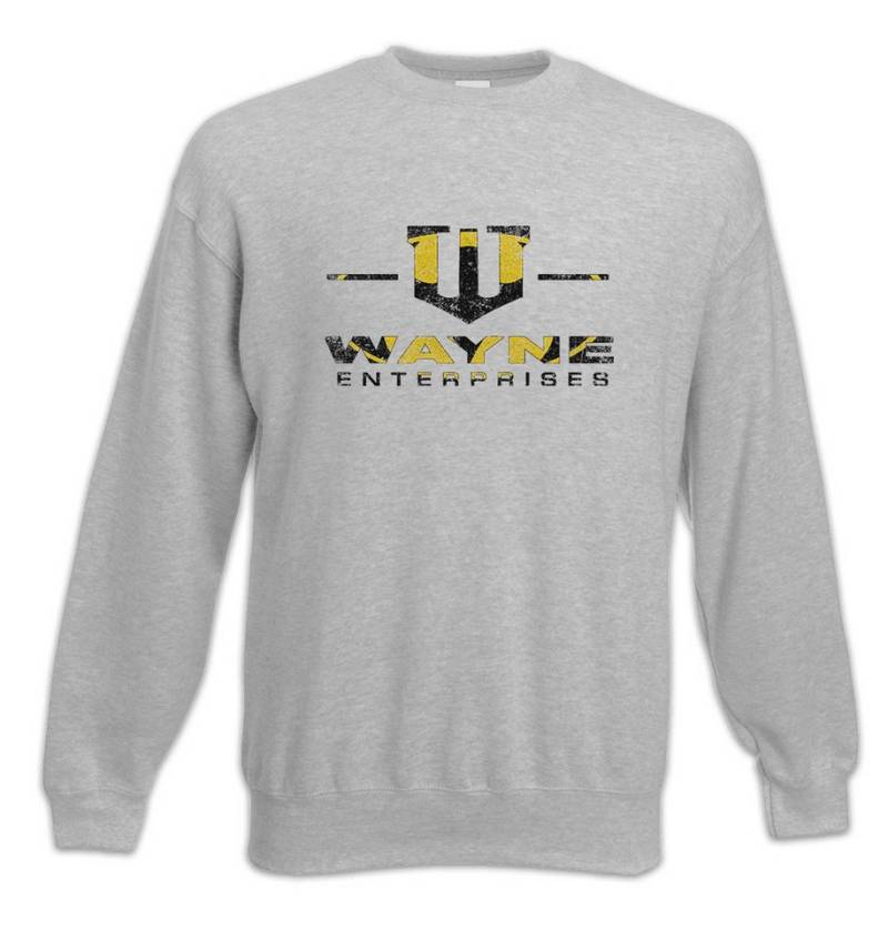 Urban Backwoods Sweatshirt Wayne Enterprises Logo Sweatshirt Symbol Bale Batman Sign Bruce Gotham (1-tlg) Bat Cave Firma von Urban Backwoods