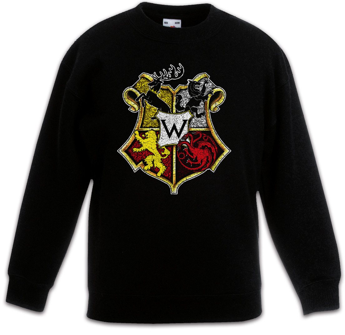 Urban Backwoods Sweatshirt Westeros School Kinderpullover Game of Swords Haus Thrones Häuser (1-tlg) Houses Wolf Stark Deer von Urban Backwoods