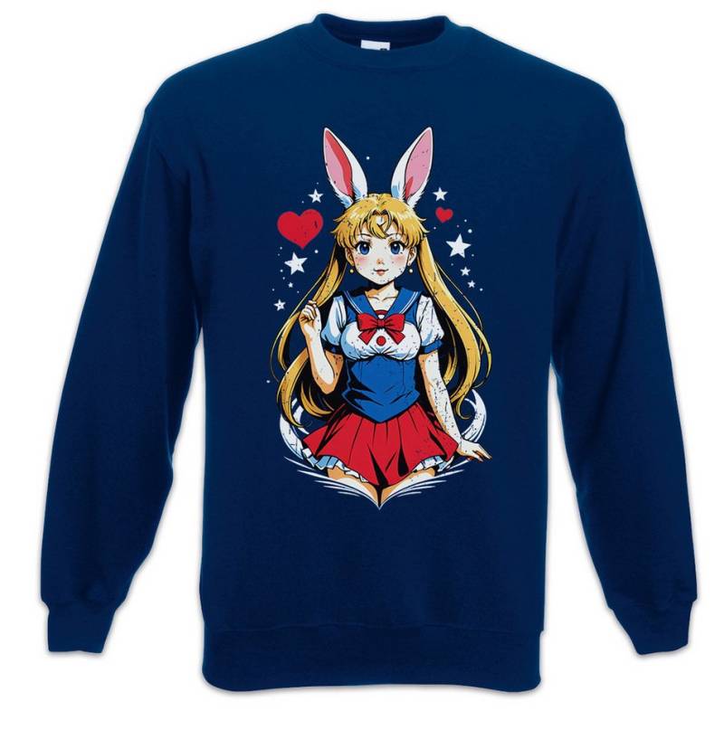 Urban Backwoods Sweatshirt Wild Anime Moon Rabbit Sweatshirt Anime Sailor Girl Usagi Tsukino (1-tlg) Princess Serenity Wild Rabbit von Urban Backwoods