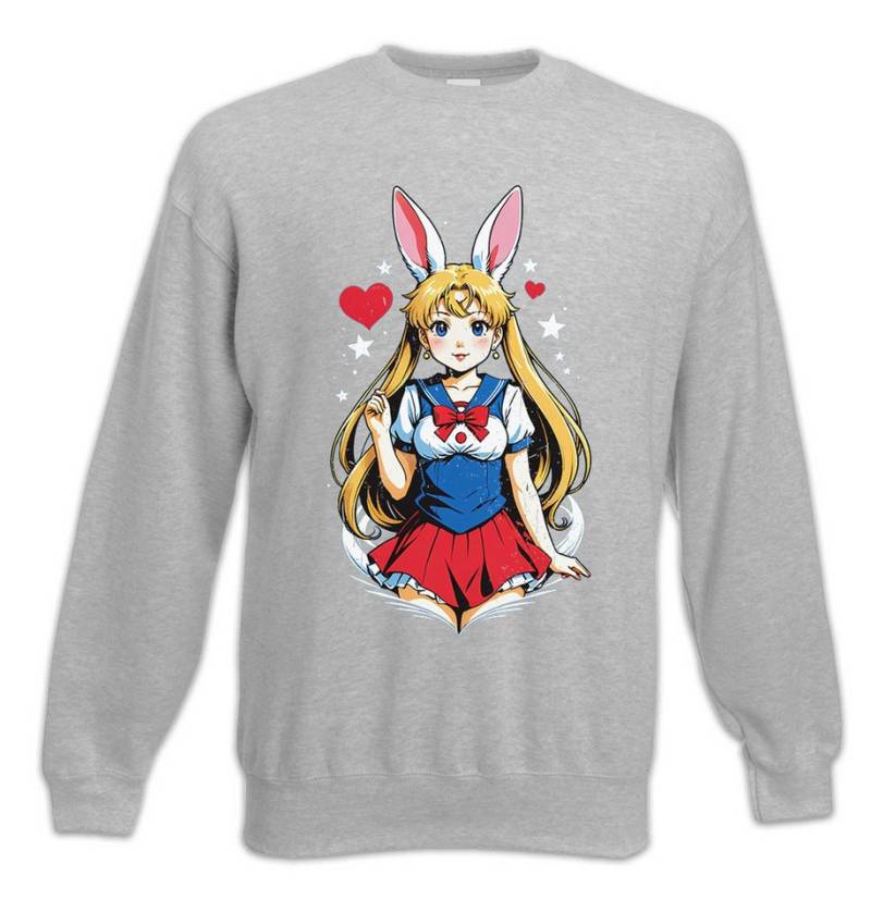 Urban Backwoods Sweatshirt Wild Anime Moon Rabbit Sweatshirt Anime Sailor Girl Usagi Tsukino (1-tlg) Princess Serenity Wild Rabbit von Urban Backwoods