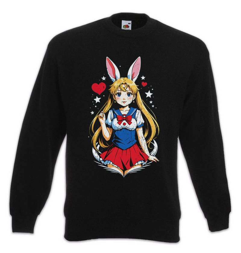 Urban Backwoods Sweatshirt Wild Anime Moon Rabbit Sweatshirt Anime Sailor Girl Usagi Tsukino (1-tlg) Princess Serenity Wild Rabbit von Urban Backwoods