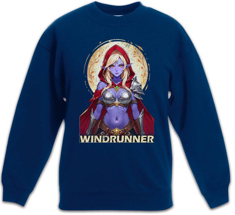 Urban Backwoods Sweatshirt Windrunner Kinderpullover Warcraft Warrior Of Sylvana Elf World (1-tlg) Fantasy Video Game VG von Urban Backwoods