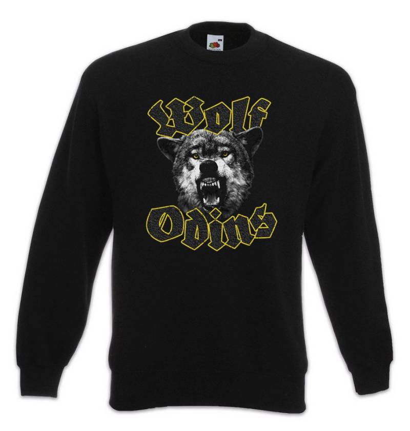 Urban Backwoods Sweatshirt Wolf Odins Sweatshirt Geri Freki Thor Odin Wikinger Vikings Mjölnir (1-tlg) Walhalla Midgard Asgard Loki von Urban Backwoods