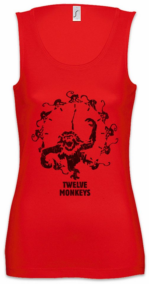 Urban Backwoods Tanktop 12 Monkeys Ärmelloses Damen T-Shirt Twelve Affen Movie Unmake History Travel Sci-Fi Science Fiction von Urban Backwoods