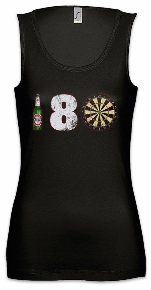 Urban Backwoods Tanktop 180 Darts Ärmelloses Damen T-Shirt Arrows Dart Target Zielscheibe Sport Turnier Meisterschaft Spieler von Urban Backwoods