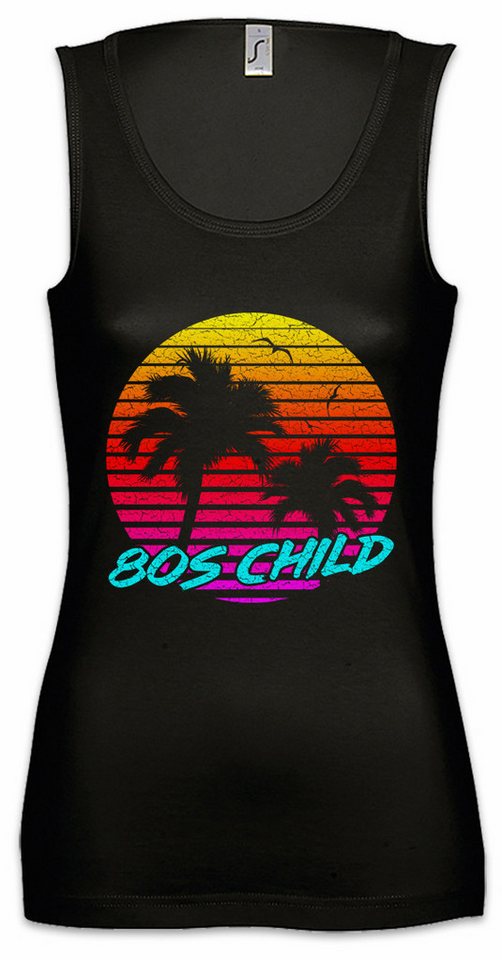 Urban Backwoods Tanktop 80s Child Ärmelloses Damen T-Shirt Synthesizer Electro Techno LFO MC Elektro 90s 80s von Urban Backwoods