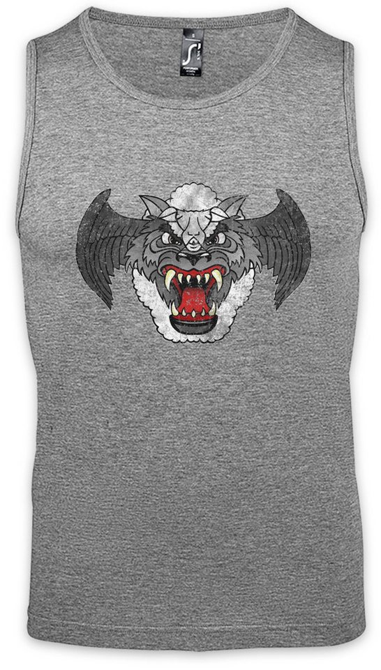 Urban Backwoods Tanktop Airwolf Patch Ärmelloses T-Shirt Zeichen Sign Logo Uniform Abzeichen Air Wolf Bell-222 Helikopter von Urban Backwoods
